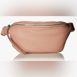 Rebecca Minkoff Pink Leather Belt Bag Color Doe